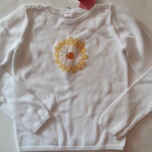 New With Tags Gymboree Cotton Sweater Girls 10